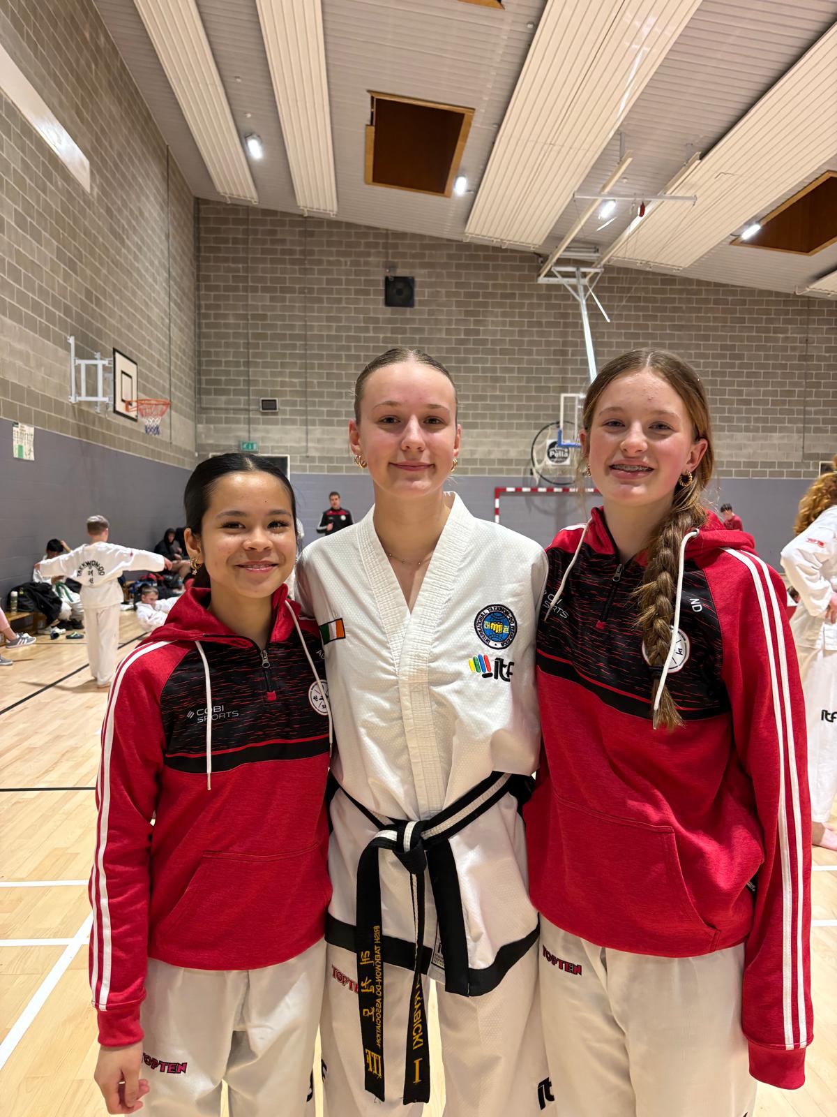 Black belts made from beginners who kept turning up