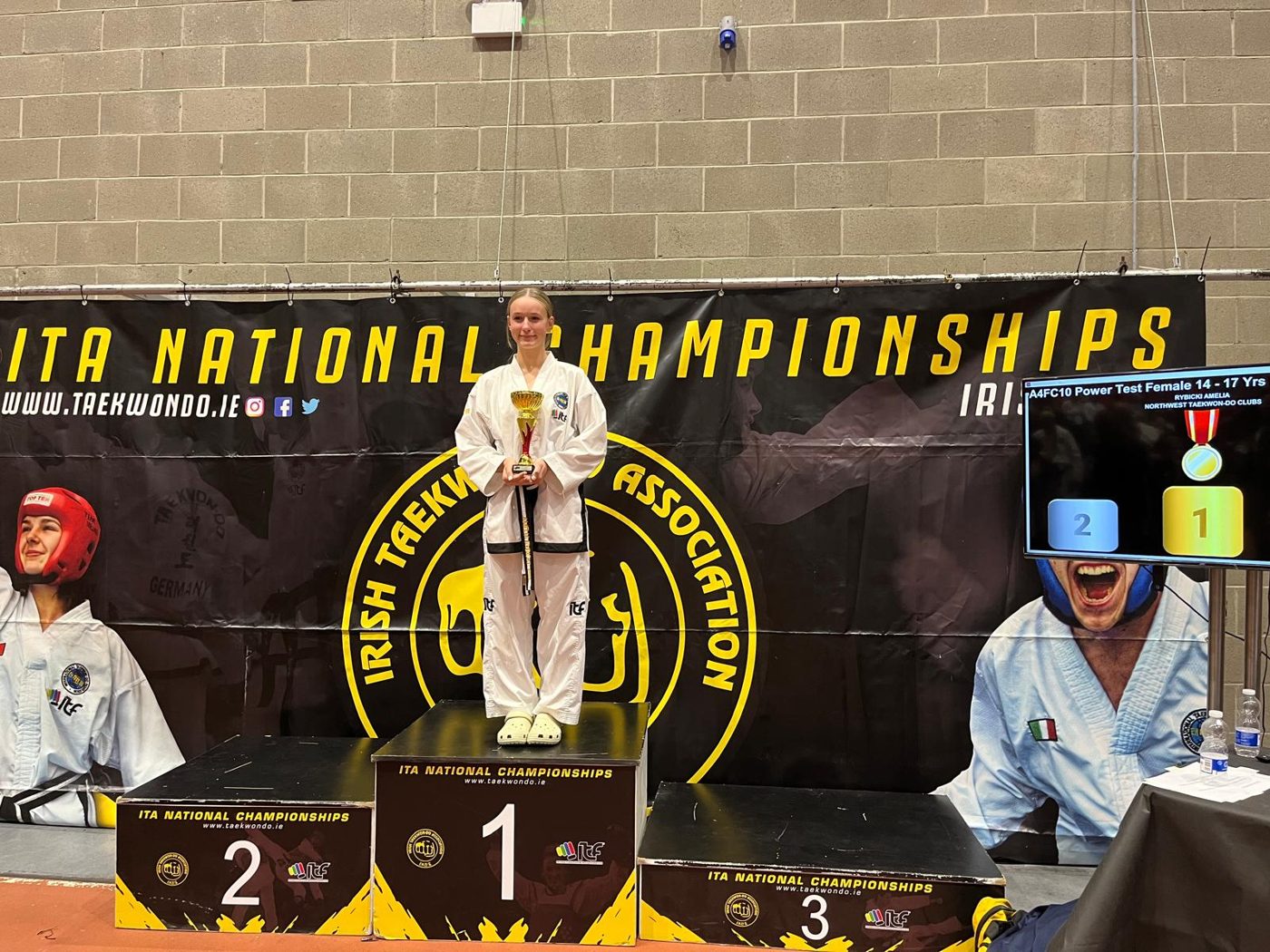 Top of the podium at the ITA National Championships